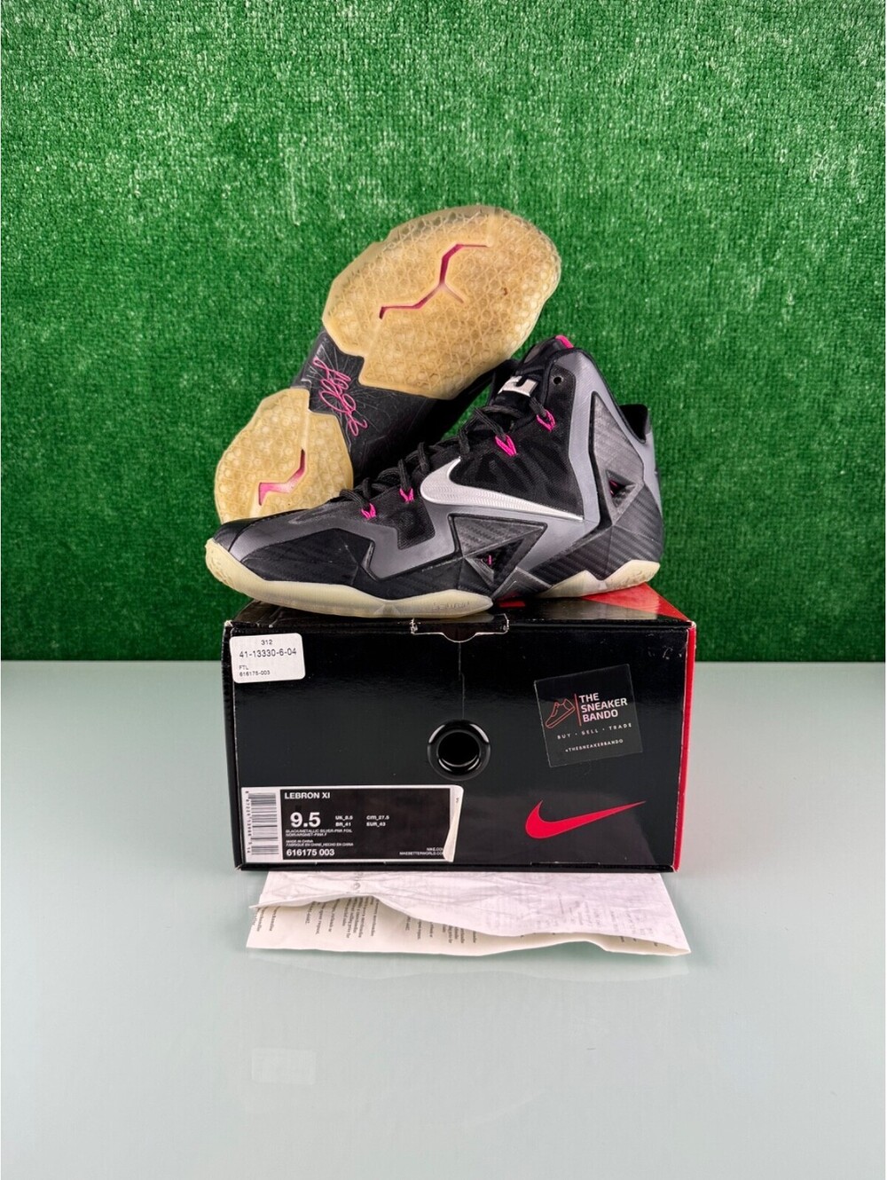Size 9.5 - Nike LeBron 11 Miami Nights CLEAN!
